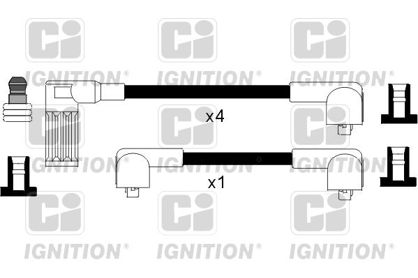 QUINTON HAZELL Süütesüsteemikomplekt XC519